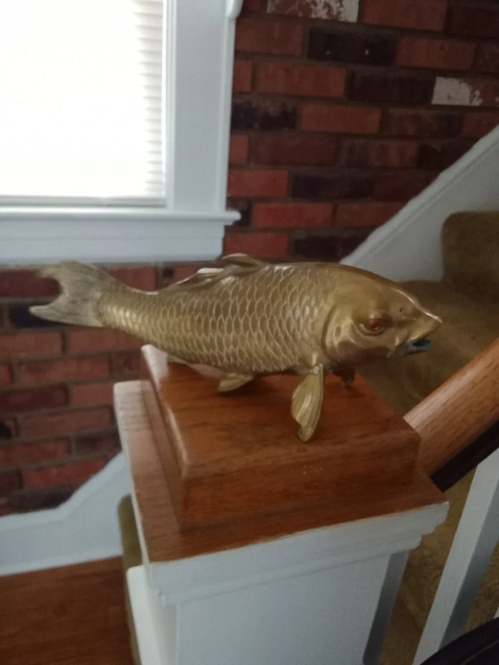 Brass Fish Sculpture